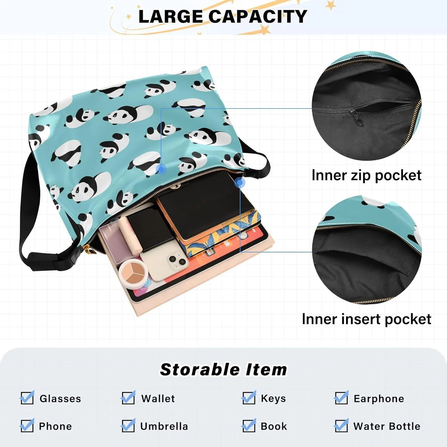 Leather Crossbody Bag for Women,Leather Crossbody Purse Leather Tote Bag Lady Shoulder Bag