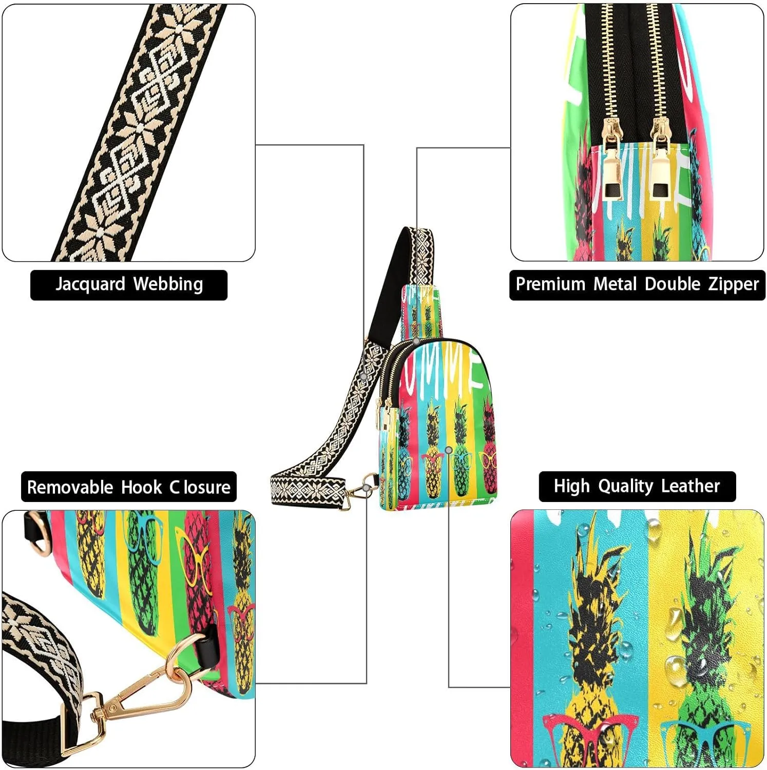 Leather Crossbody Bag for Women,Leather Crossbody Purse Leather Tote Bag Lady Shoulder Bag