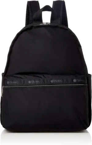 LeSportsac Women's Classic Basic Backpack, Black, One Size