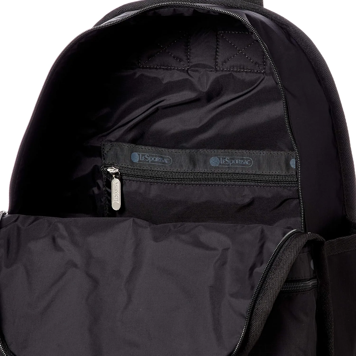LeSportsac Women's Classic Basic Backpack, Black, One Size