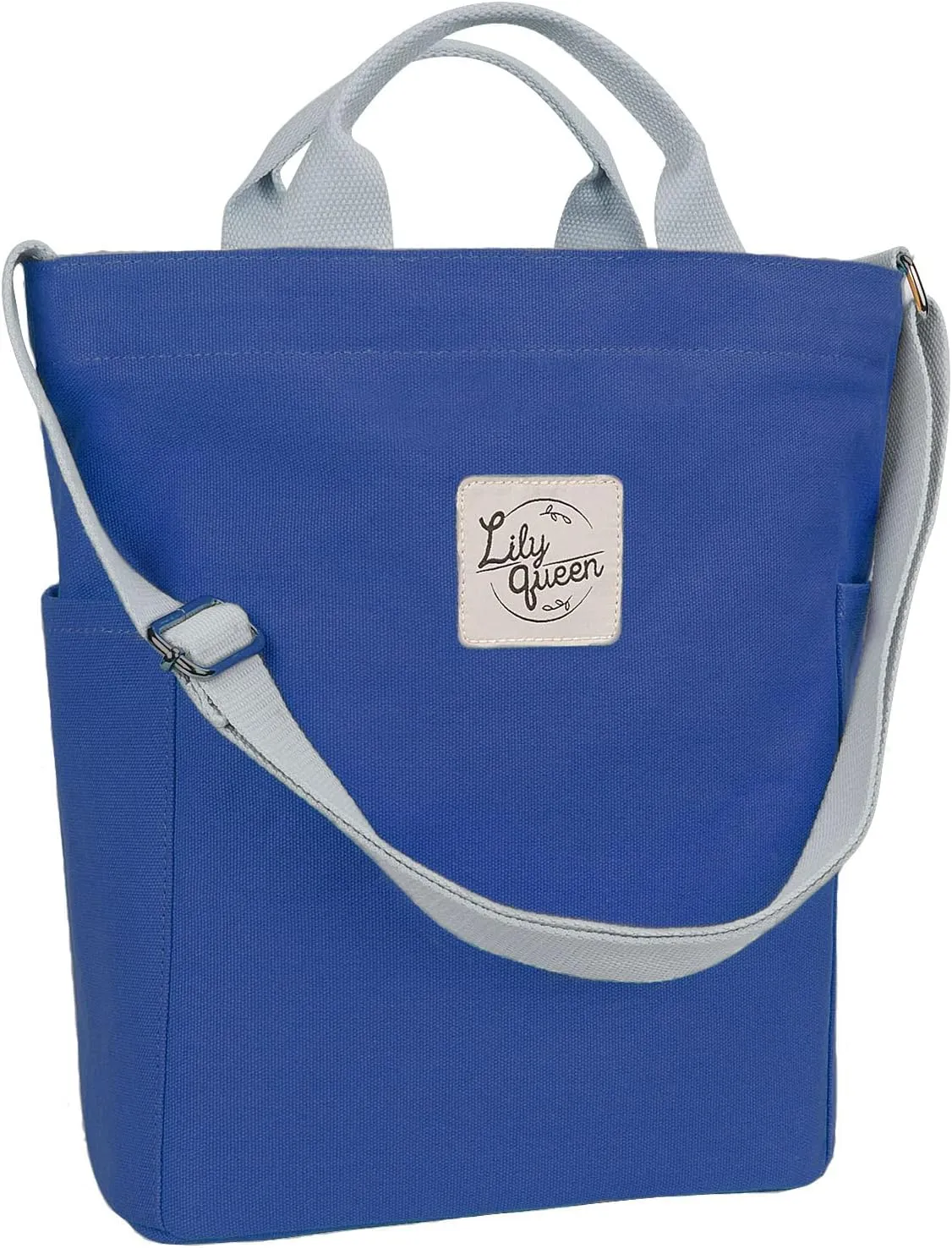 Lily queen Women Canvas Tote Handbags Casual Shoulder Work Bag Crossbody