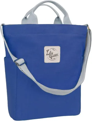 Lily queen Women Canvas Tote Handbags Casual Shoulder Work Bag Crossbody