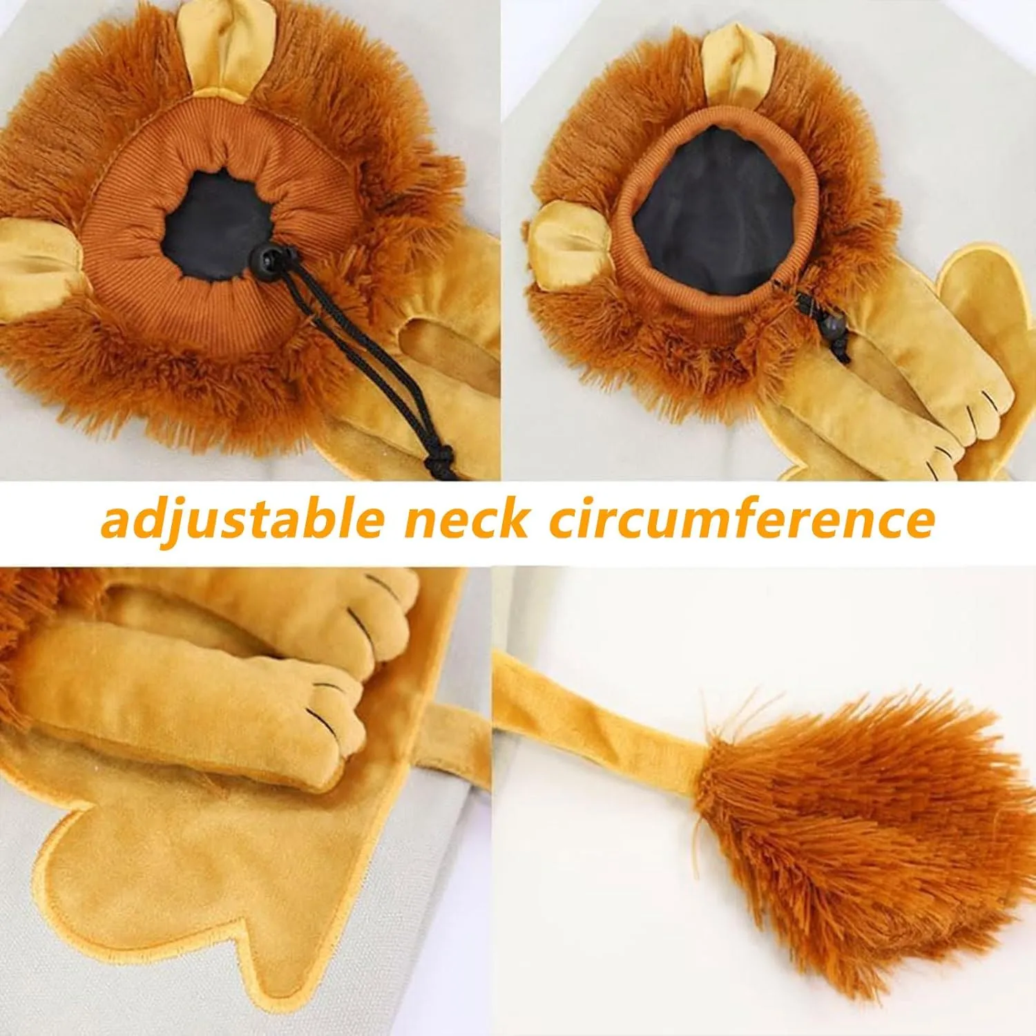 Lion-Shaped Show Head Pet Canvas Shaped Shoulder Bag，Cute Lion Shaped Cat Carrier，for Outdoor, Shopping, and Camping，Outing Carrying (5,Large)