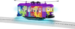 Lionel Trippy O Gauge Model Train Trolley with Underside Illumination