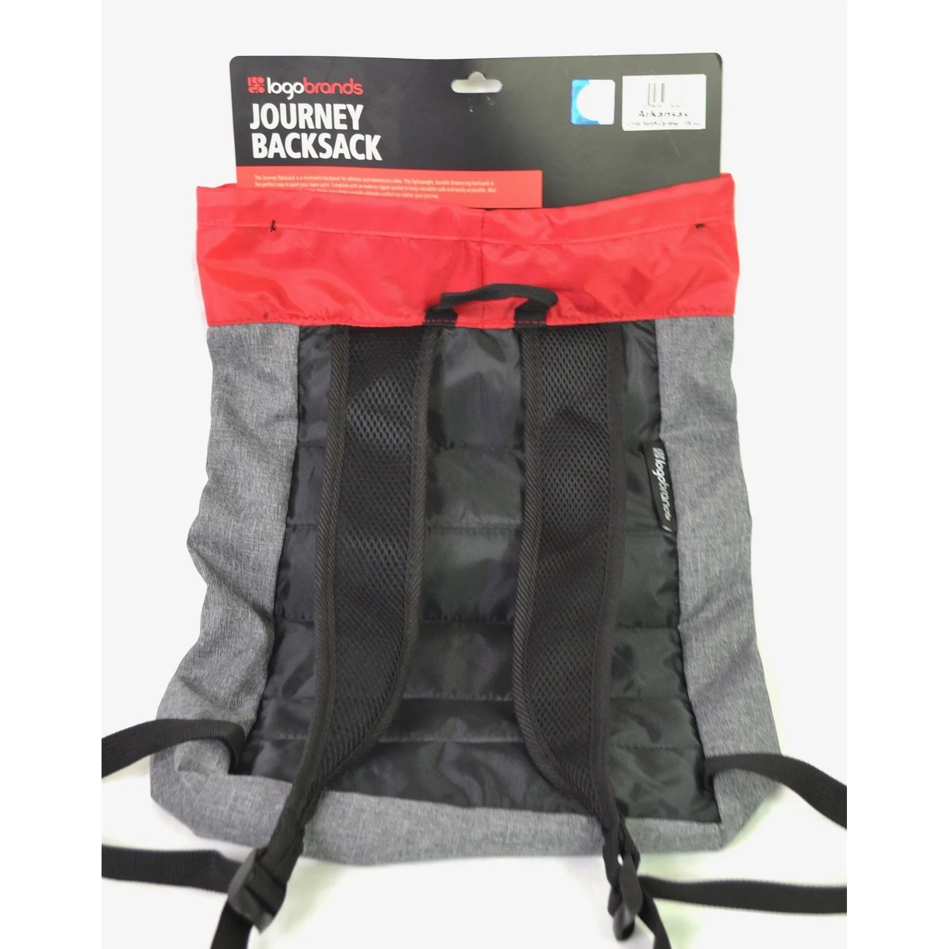 Logobrands Arkansas Journey Backsack