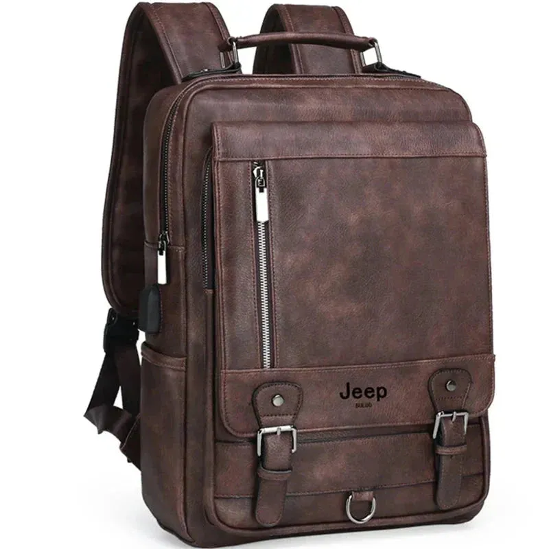 London Leather Backpack