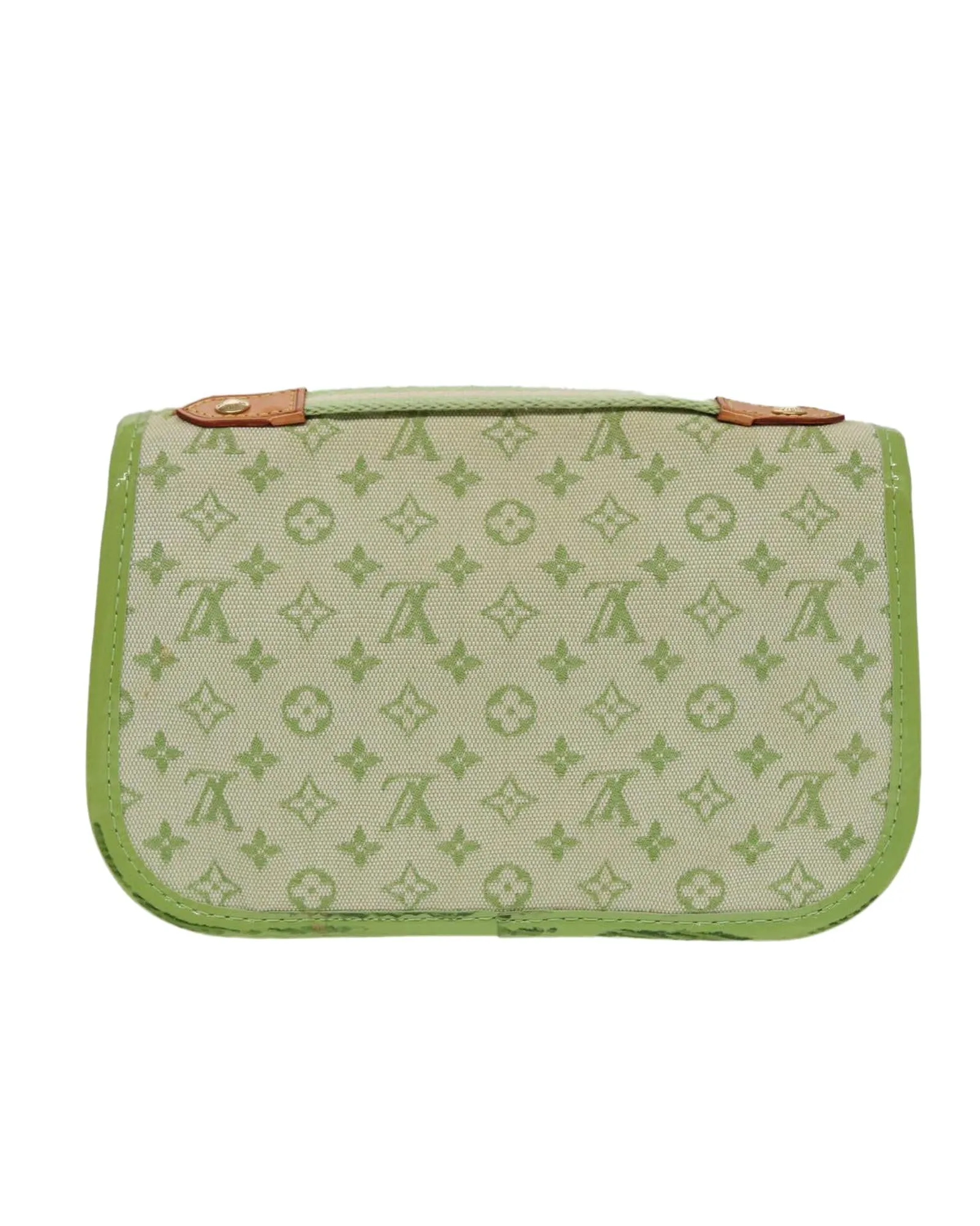 Louis Vuitton Mini Pochette Accessoires  Lime Green