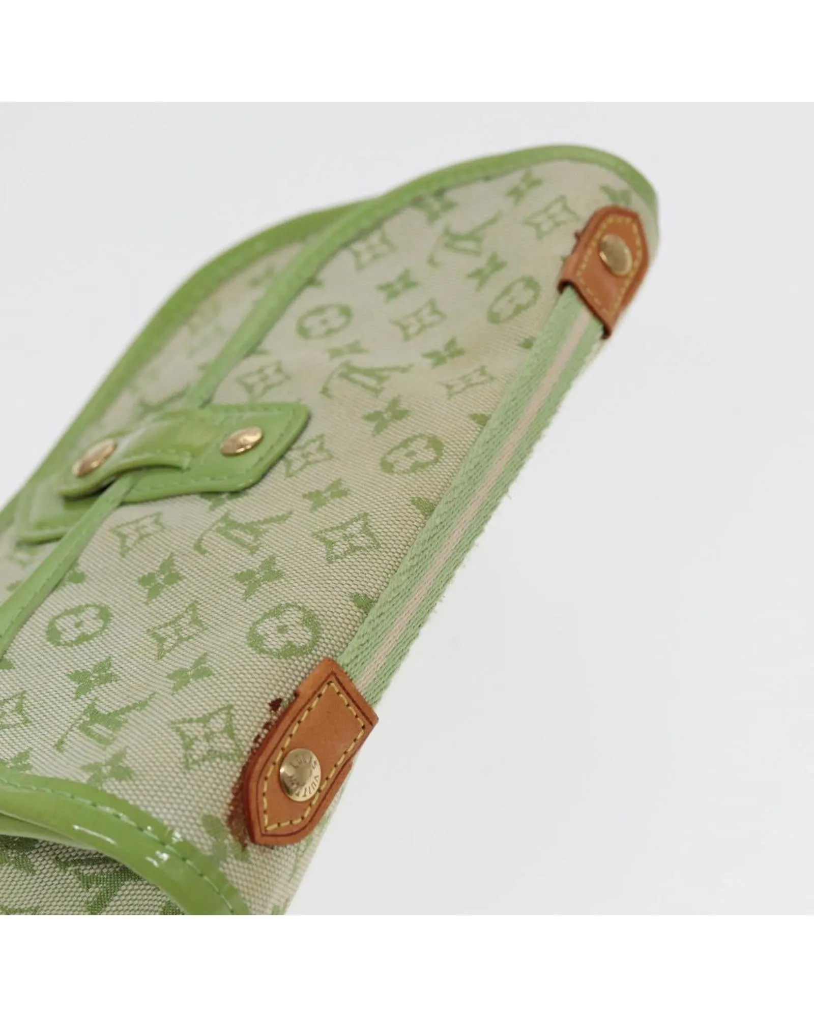 Louis Vuitton Mini Pochette Accessoires  Lime Green