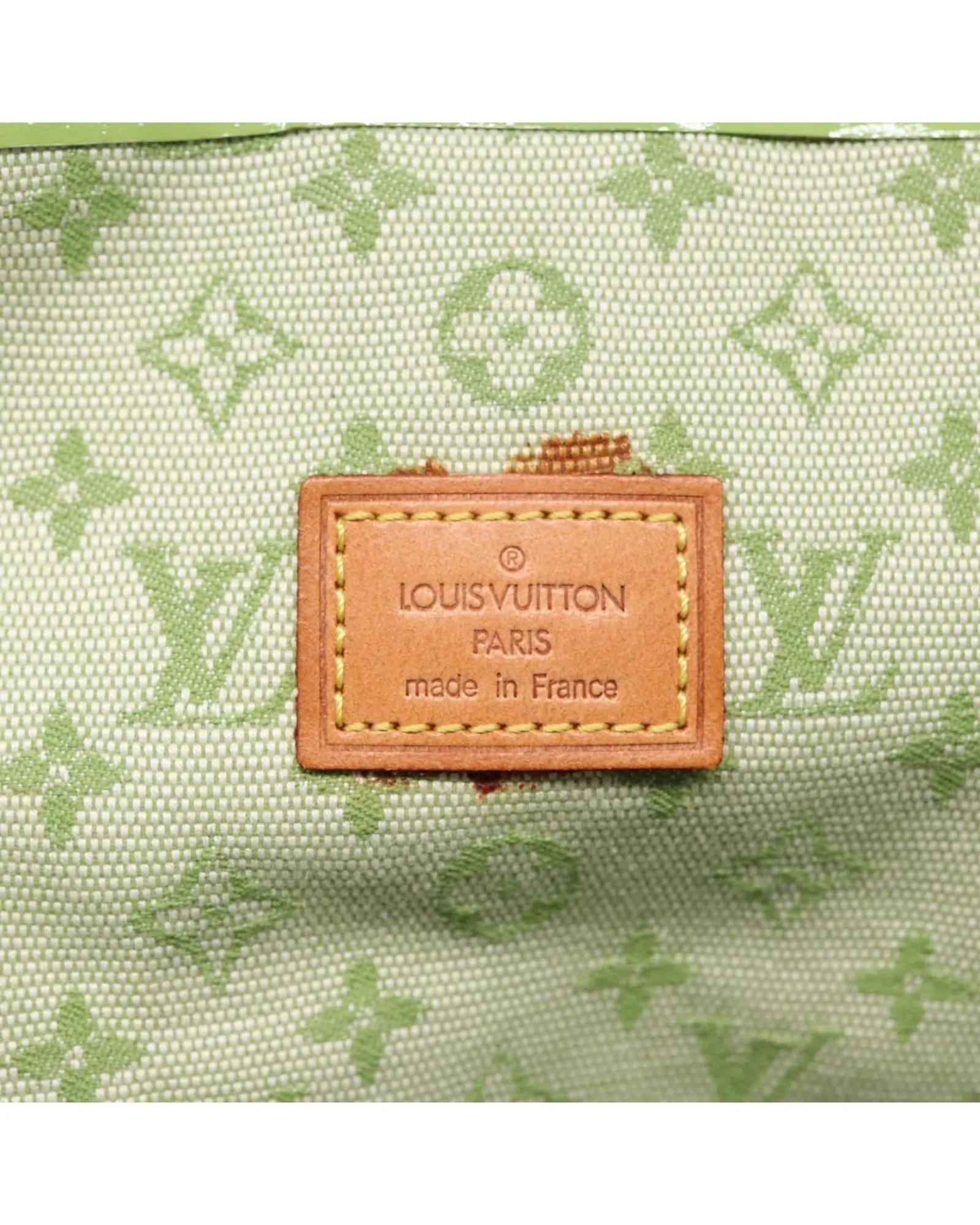 Louis Vuitton Mini Pochette Accessoires  Lime Green