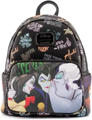 Loungefly Disney Villains Club Mini Backpack