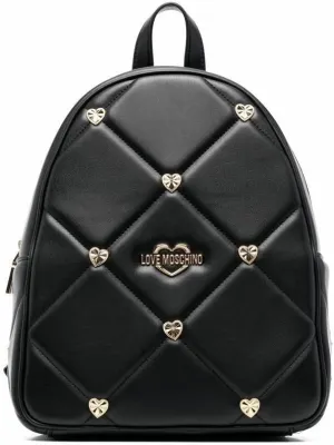 Love Moschino Backpack, Black, Taglia unica