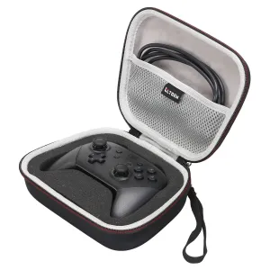 LTGEM Controller Case Compatible with Xbox Core/Xbox Elite Series 2 Core/PlayStation DualSense/GameSir G7 SE/PowerA Gaming Controller, Black Gray