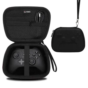 LTGEM Controller Case Compatible with Xbox Core/Xbox Elite Series 2 Core/PlayStation DualSense/GameSir G7 SE/PowerA Gaming Controller, Black