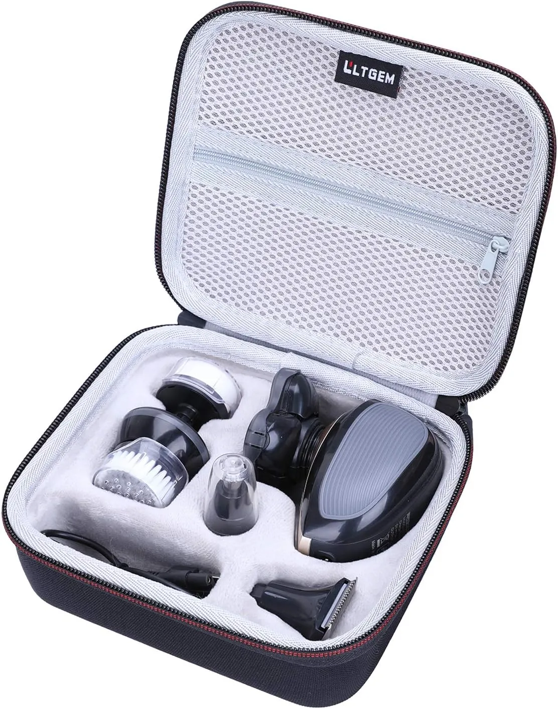 LTGEM EVA Hard Case Compatible with FlexSeries Electric Head Hair Shaver - Travel Protective Carrying Storage Bag (Only Case Sale)