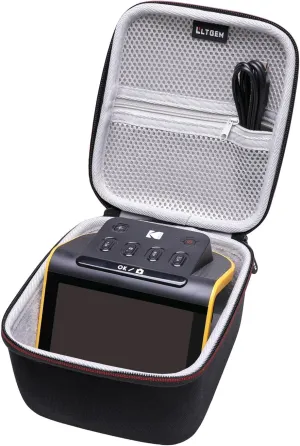 LTGEM EVA Hard Case for KODAK Slide N SCAN Film and Slide Scanner with Large 5” LCD Screen - Travel - Protective Carrying Storage Bag