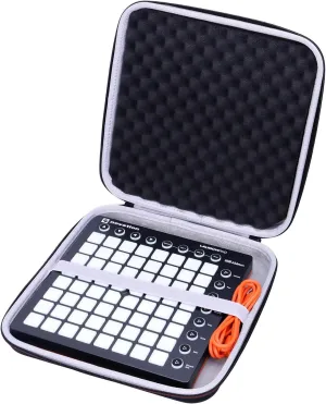 LTGEM EVA Hard Case for Novation Launchpad X Grid Controller- Travel Protective Carrying Storage Bag(Sale Case Only)