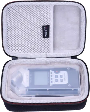 LTGEM EVA Hard Case for Zoom H4n Pro/Tascam DR-40X / Zoom H4essential 4-Track Digital Multitrack Recorder - Travel Protective Carrying Storage Bag