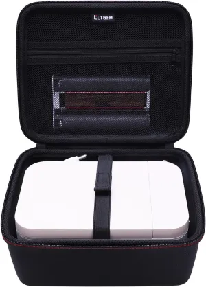 LTGEM Hard Case Compatible with HPRT Photo Printer 4x6 Instant Picture Printer - Travel Protective Carrying Storage Bag(Black)