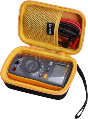 LTGEM Tool Carrying Case Compatible with Fluke 101/106/107/113/114/115/116 AC/DC Current Handheld Digital Multimeter