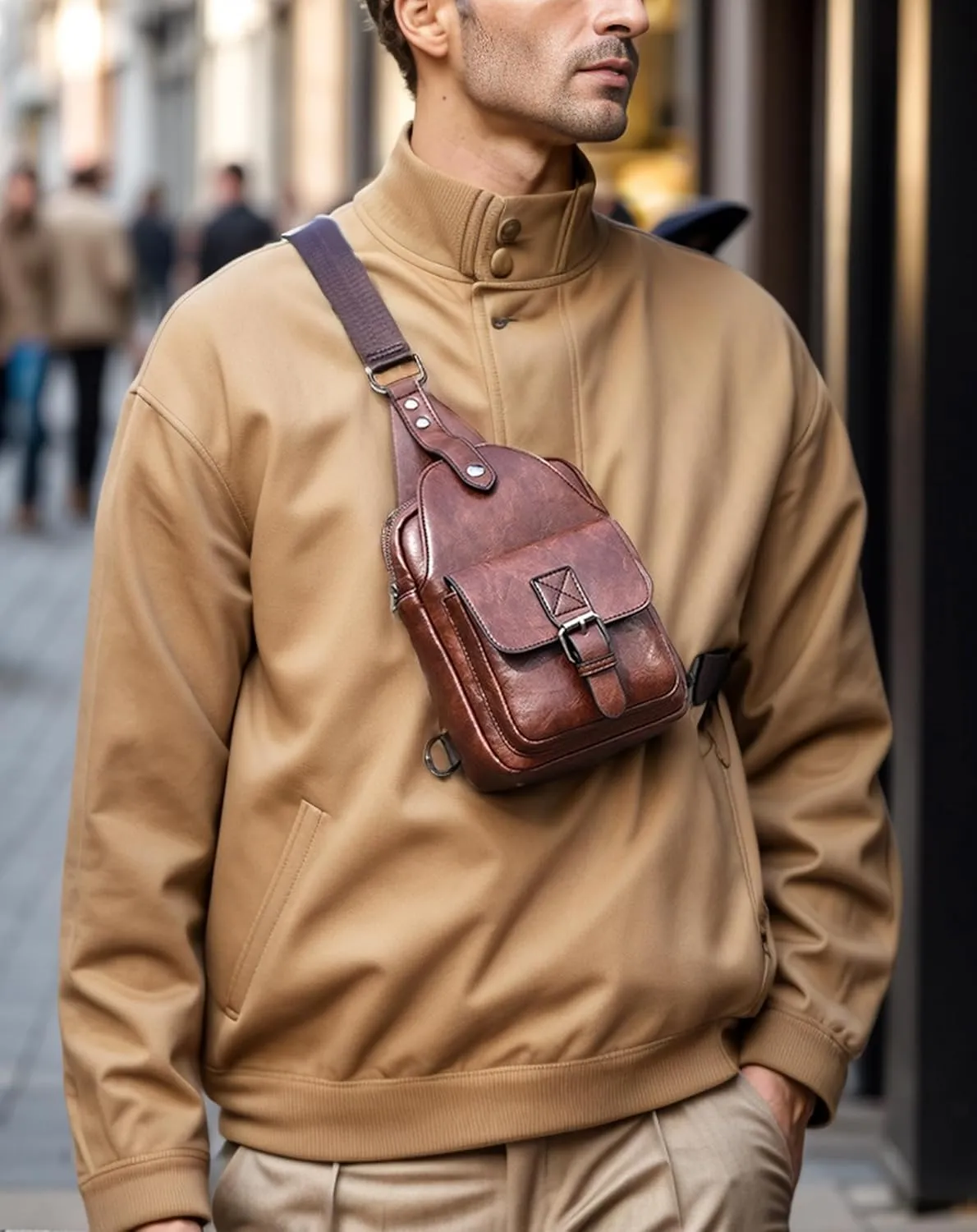 Luca | Compact Travel Crossbody Bag