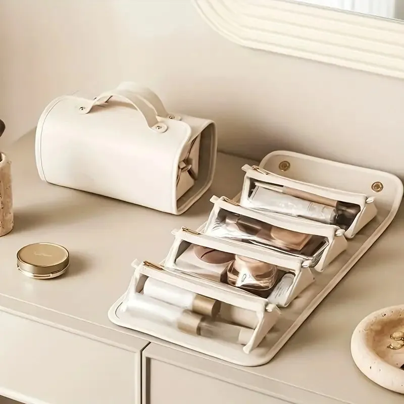 Luzille | Foldable Multi-Compartments Cosmetics Hanging Bag