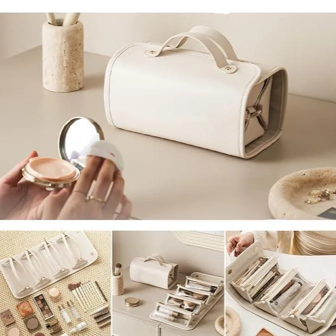 Luzille | Foldable Multi-Compartments Cosmetics Hanging Bag