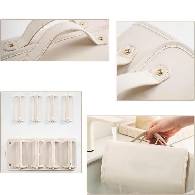 Luzille | Foldable Multi-Compartments Cosmetics Hanging Bag