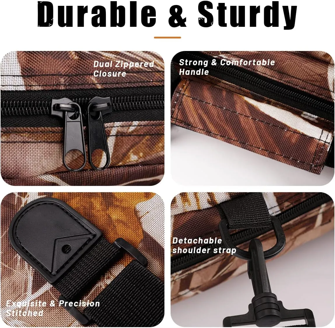 LWANO Compound Bow Case Soft Light-Weight Bow Bag with Arrow Pocket and Backpack Straps