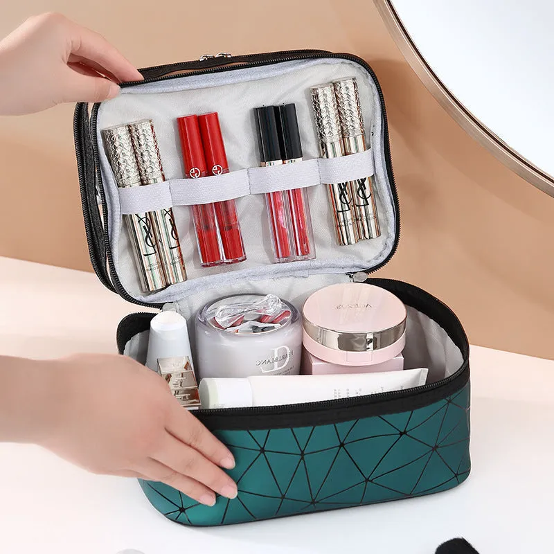 Maddie | Spacious Travel Essentials Organizer with Multiple Pockets and Compartments
