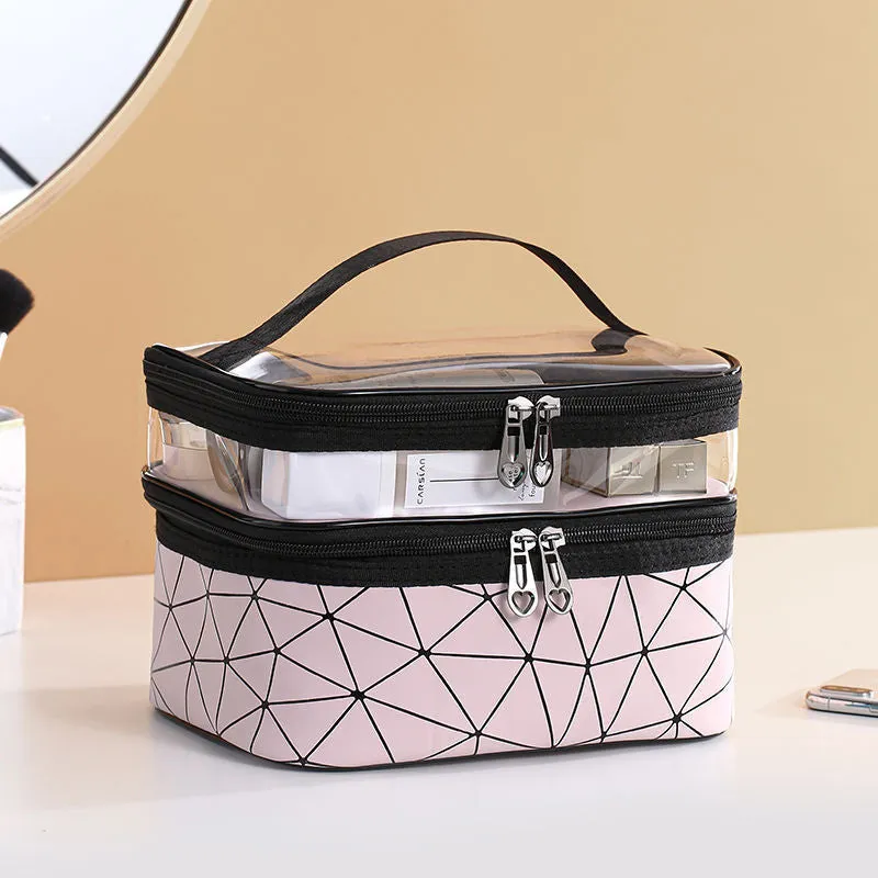 Maddie | Spacious Travel Essentials Organizer with Multiple Pockets and Compartments