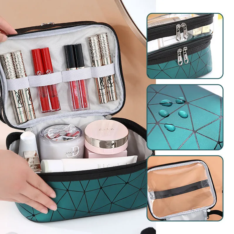 Maddie | Spacious Travel Essentials Organizer with Multiple Pockets and Compartments