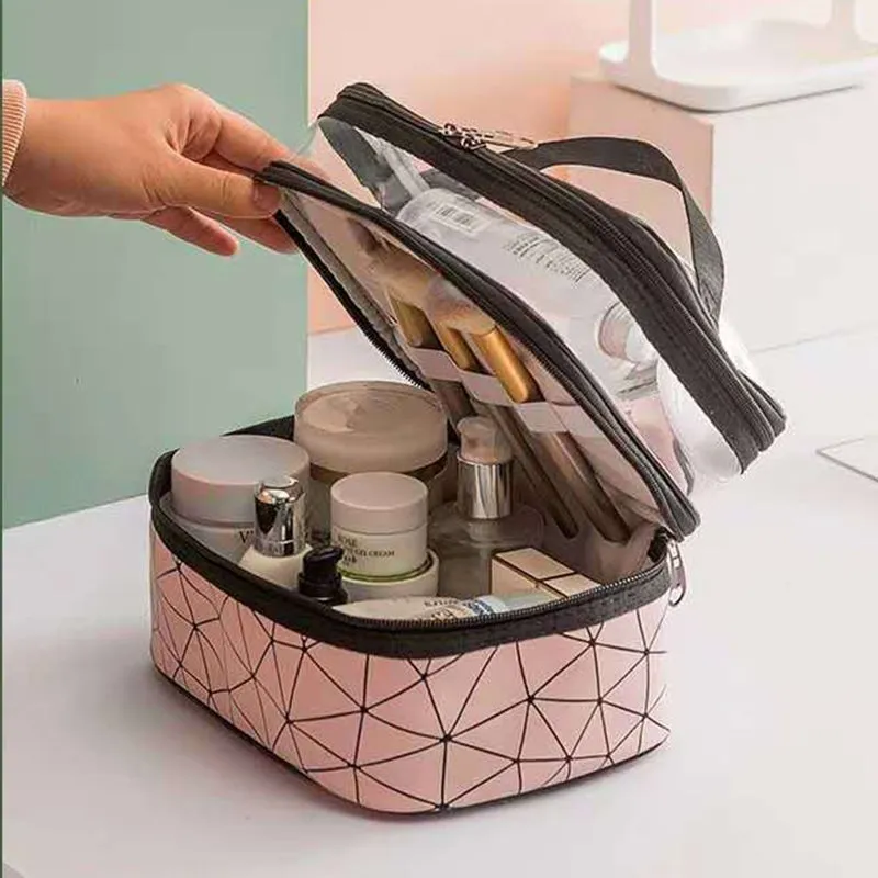 Maddie | Spacious Travel Essentials Organizer with Multiple Pockets and Compartments