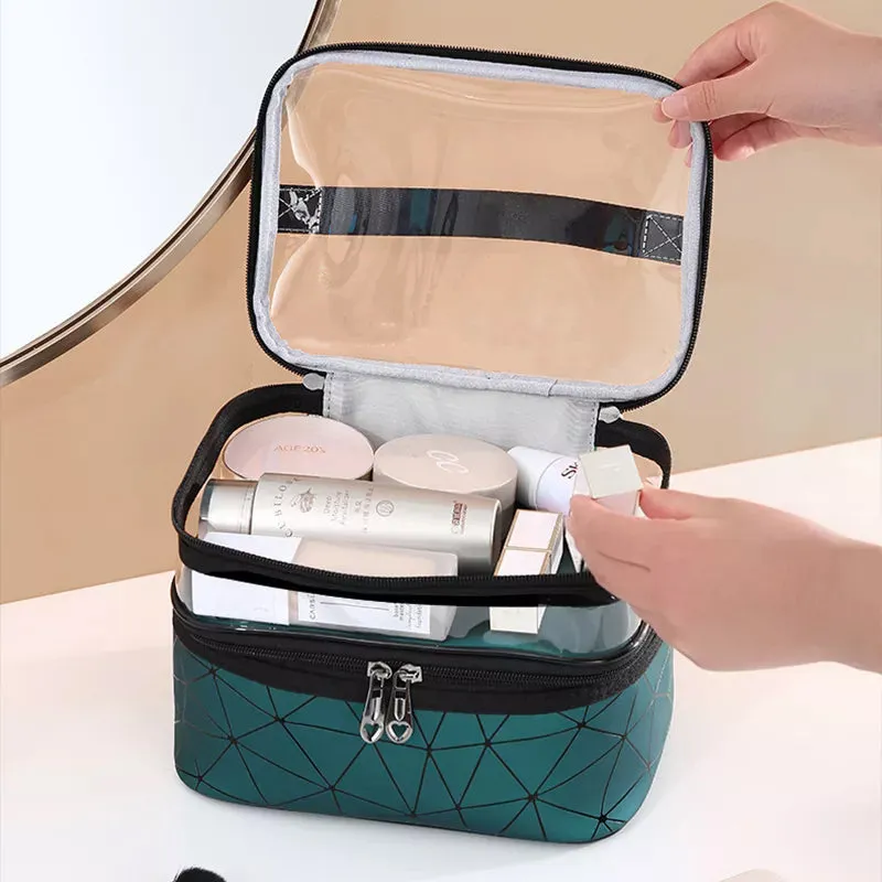 Maddie | Spacious Travel Essentials Organizer with Multiple Pockets and Compartments
