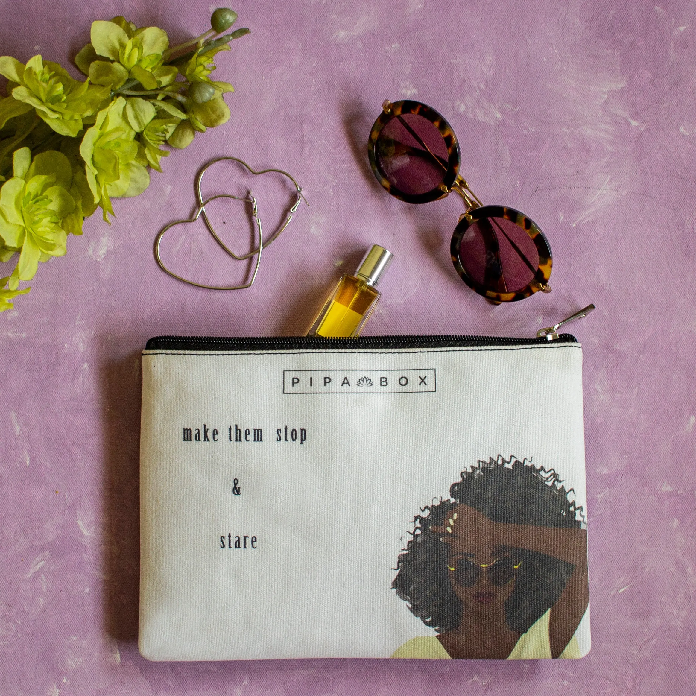 Make Them Stop - Multi Purpose Canvas Pouch