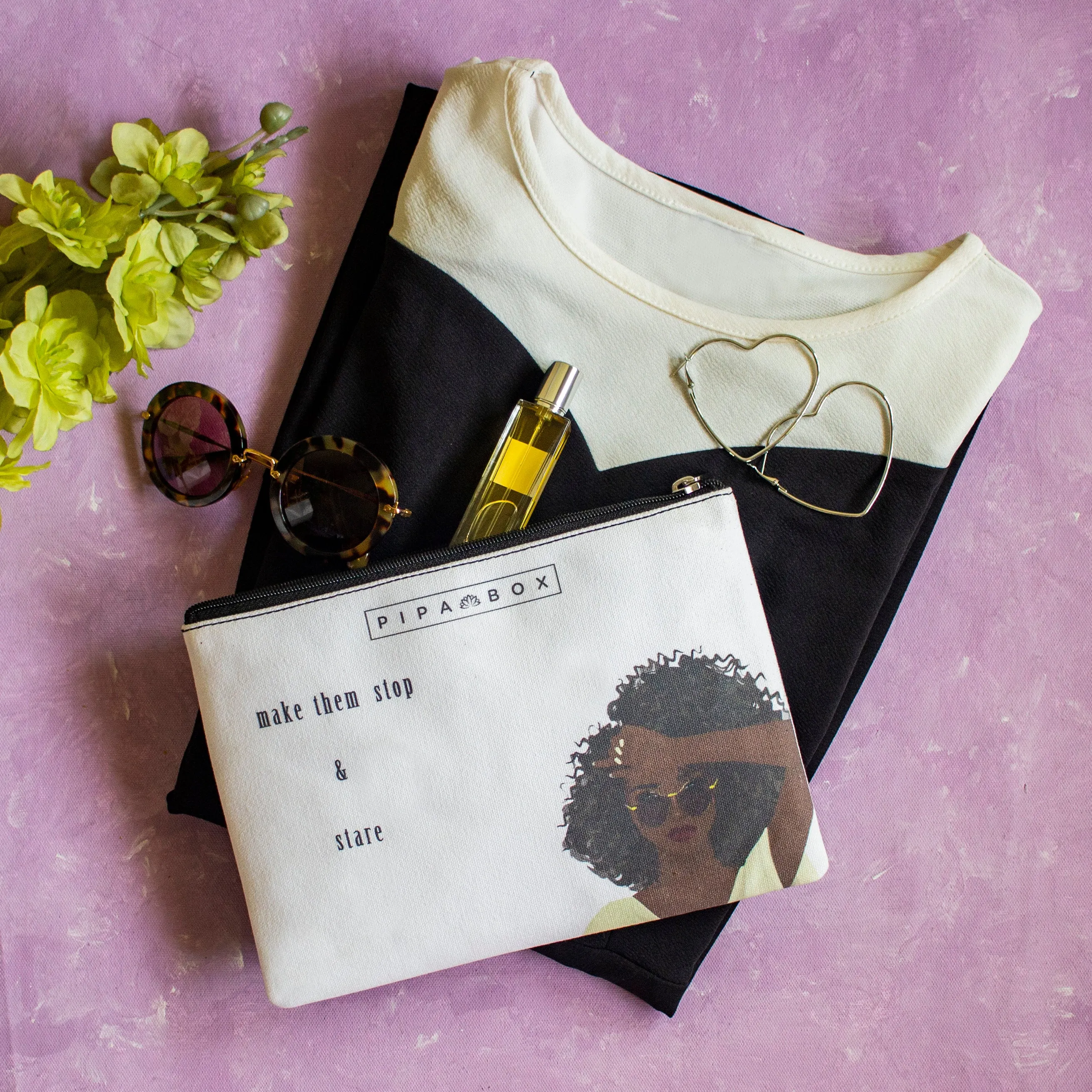 Make Them Stop - Multi Purpose Canvas Pouch