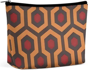 Makeup Pouch, Shining Overlook Print Portable Cosmetic Bag Travel Makeup Bag Cosmetic Organizer Zippered Cosmetic Bag Makeup Tote, style