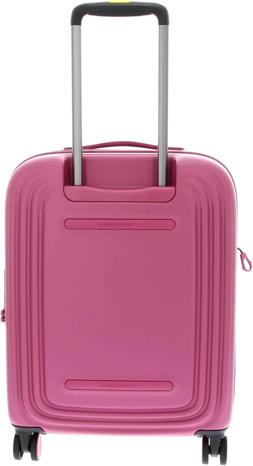 Mandarina Duck Linea iconica di policarbonato, Red Violet, 41 cm x 21 cm x 55 cm
