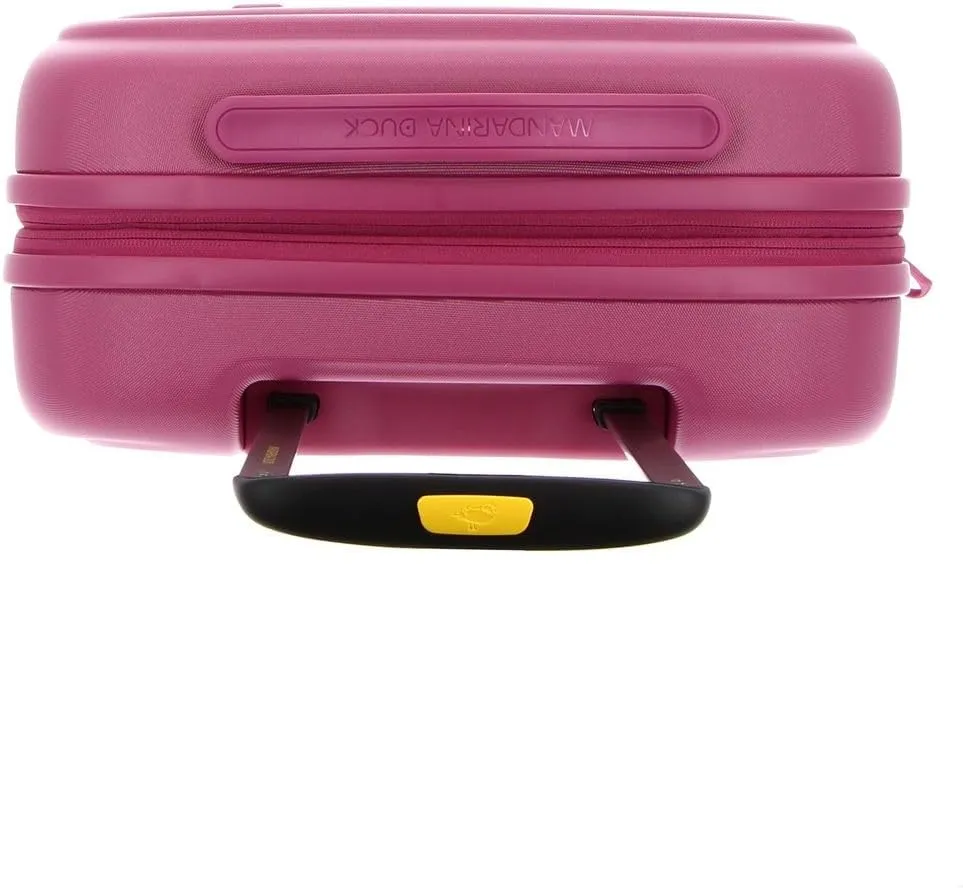 Mandarina Duck Linea iconica di policarbonato, Red Violet, 41 cm x 21 cm x 55 cm