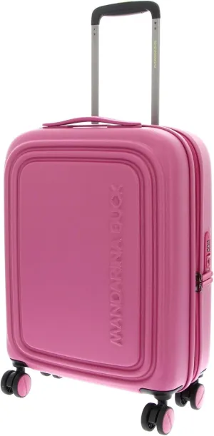 Mandarina Duck Linea iconica di policarbonato, Red Violet, 41 cm x 21 cm x 55 cm