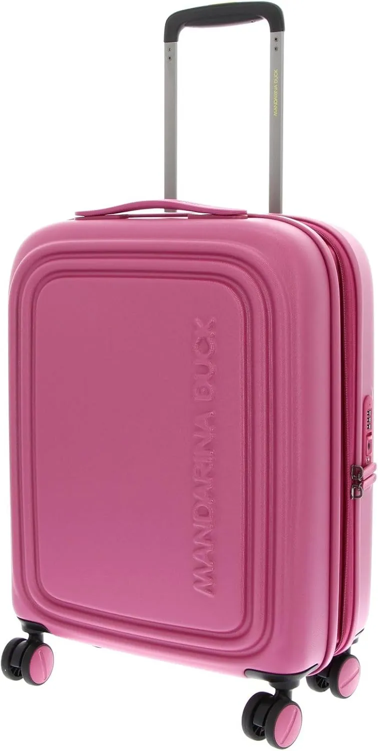 Mandarina Duck Linea iconica di policarbonato, Red Violet, 41 cm x 21 cm x 55 cm