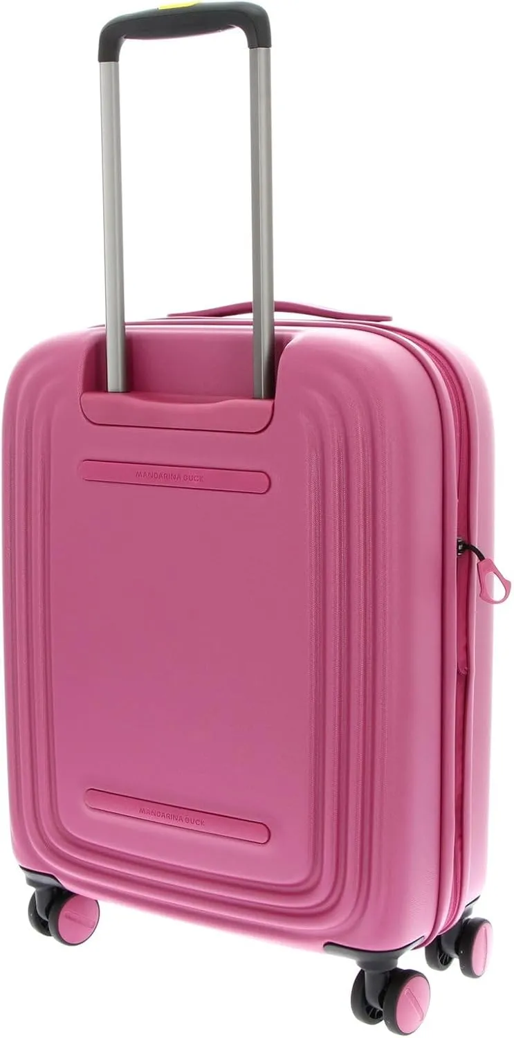 Mandarina Duck Linea iconica di policarbonato, Red Violet, 41 cm x 21 cm x 55 cm
