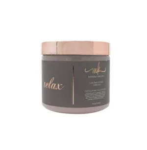 Manna Kadar Mk Luxe Moisturizing Scrub, Salt, Gray, 19.4 Ounce