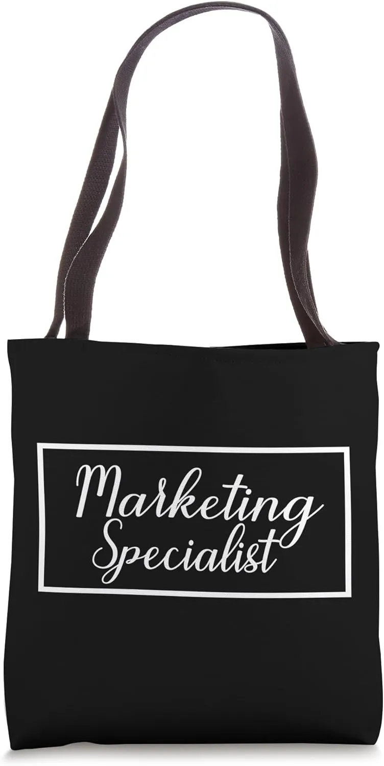 Marketing Specialist, Graduation For Men And Women Marketer Tote Bag