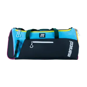 Marucci Pro Utility Duffel Bag V3 Black/Teal/Yellow