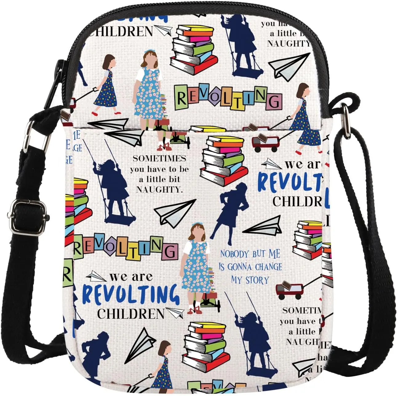 Matilldda Crossbody Bag Matilldda Musical Theater Gift Nobody But Me Is Gonna Change My Story Matilldda Lovers Gift
