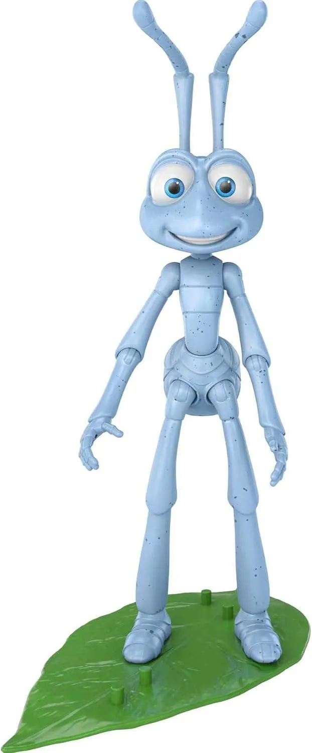 Mattel Disney and Pixar Featured Favorites Flik & Dot A Bug's Life Collectable Figures with Accessories, Highly Posable with Authentic Look, Collectors Gift Ages 6 Years & Up