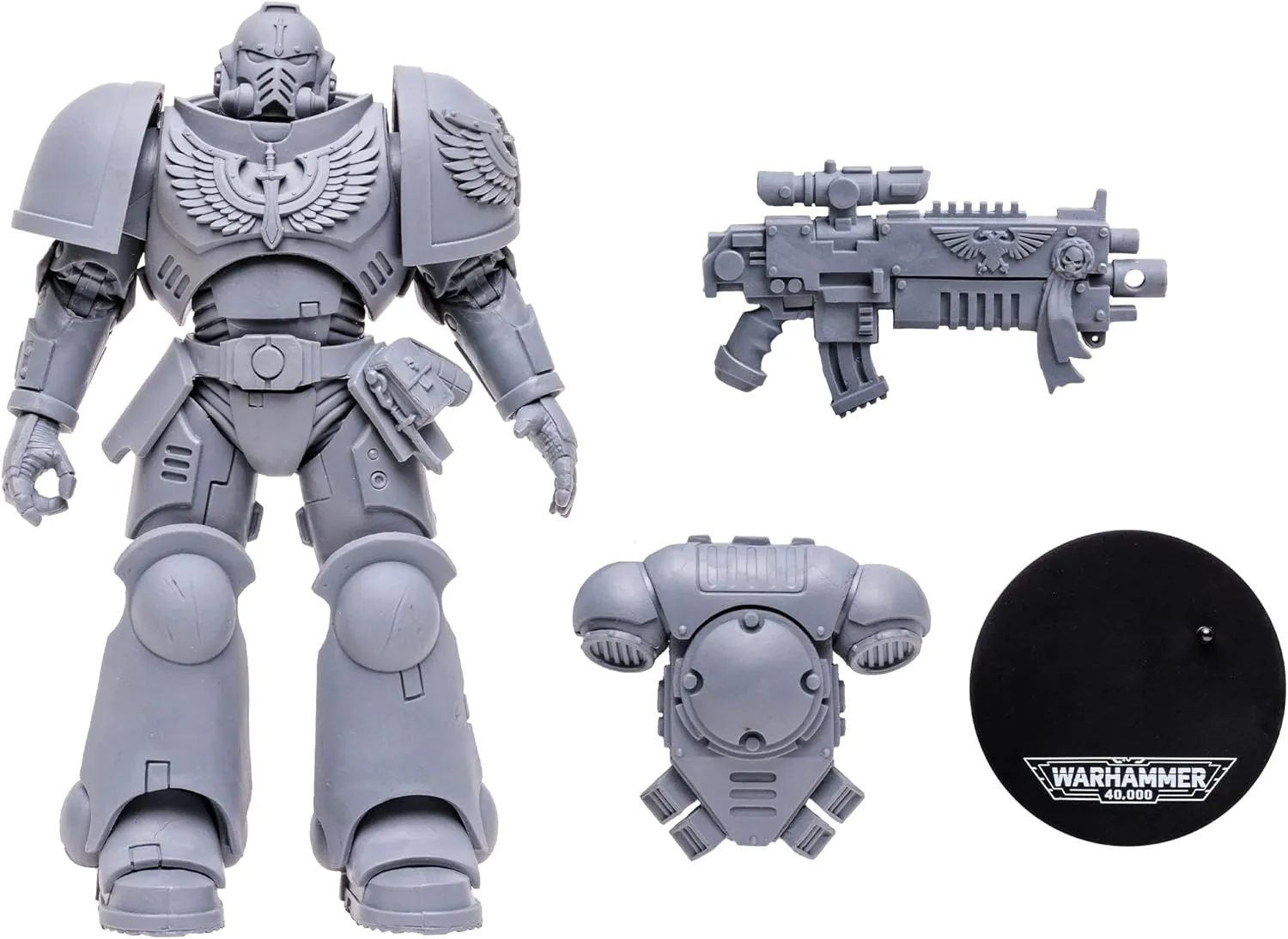 McFarlane Toys - Warhammer 40000 7IN Figures WV5 - Dark Angel Intercessor (AP Variant)