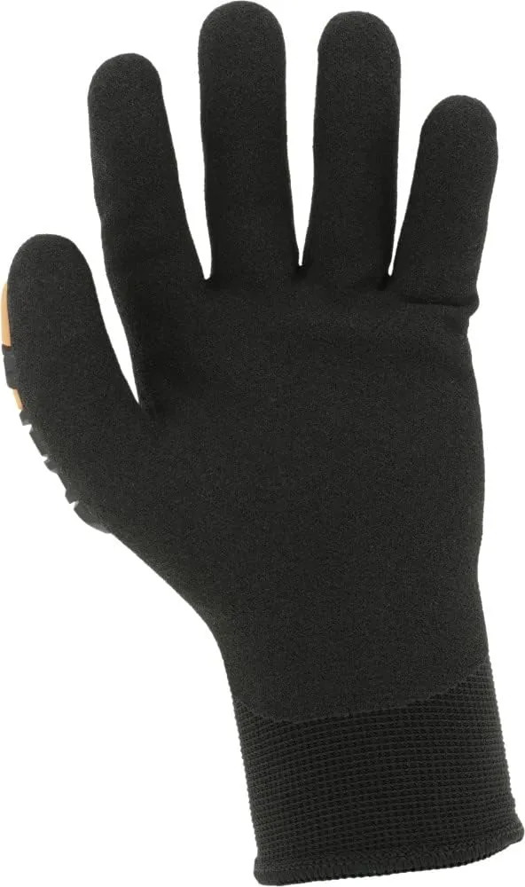 Mechanix Wear: Nitrile Coated SpeedKnit M-Pact Heavy Duty Thermal Work Gloves - Insulated, Abrasion and Impact Resistant, Touchscreen Capable (Black, Large)