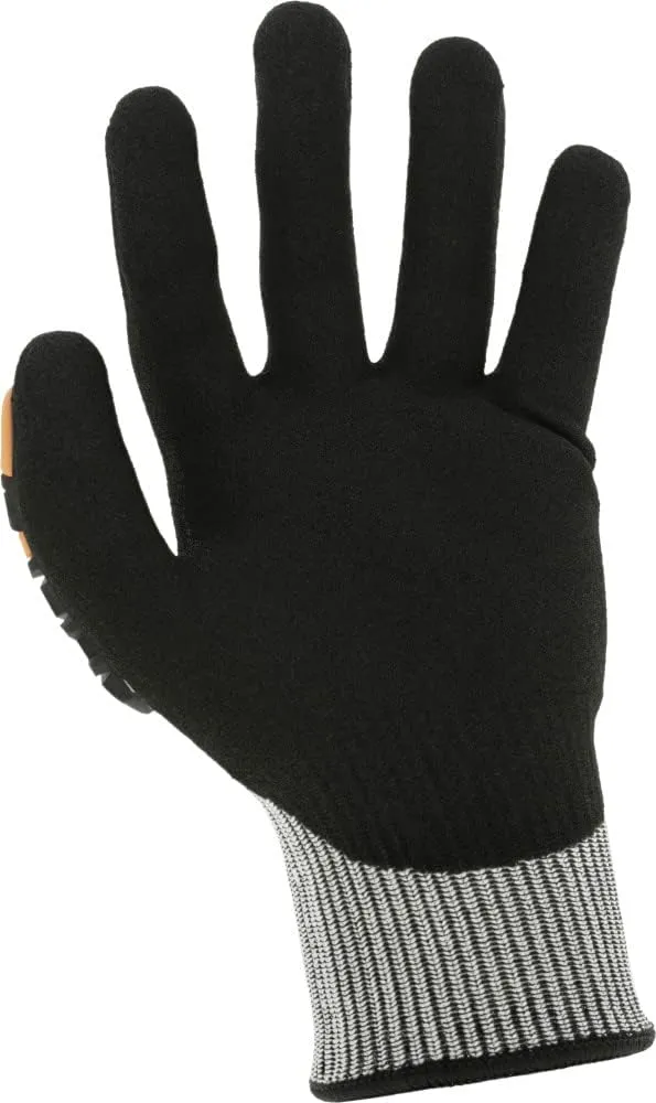 Mechanix Wear SpeedKnit M-Pact Work Gloves, 1 Pair - Impact and Abrasion Resistant, Cut Protection, Strong Grip Gloves, Touch Capable (Gray, Medium)
