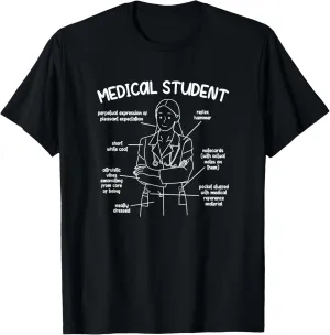 Medical Student Future Doctor In Progress Med School T-Shirt